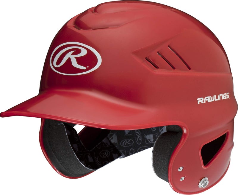 Rawlings | COOLFLO Batting Helmet | 6 1/2" - 7 1/2" One Size Fits Most | Scarlet - Image 1